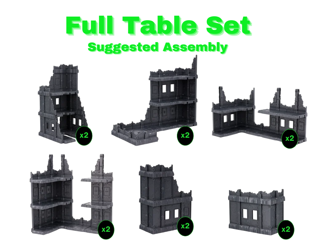 Full Table Set (Assemblies)